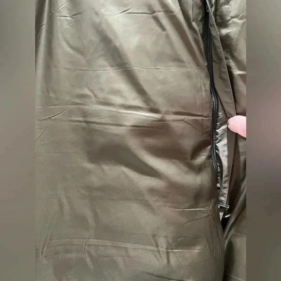 Patagonia micro puff army green pants full leg zip - Picture 5 of 9